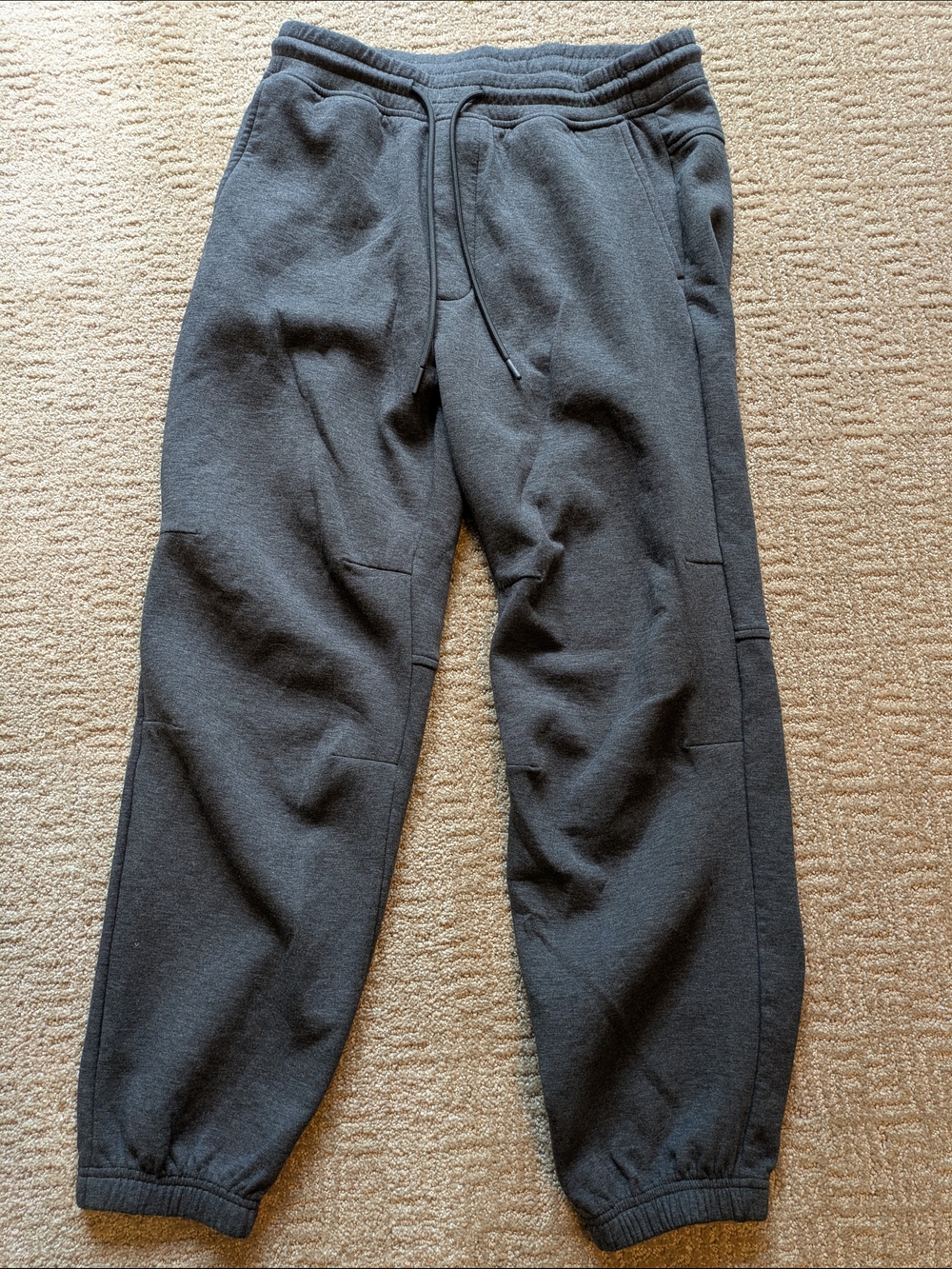 American Eagle Outfitters Men's Dark Gray Jogger Sweatpants, Size Small